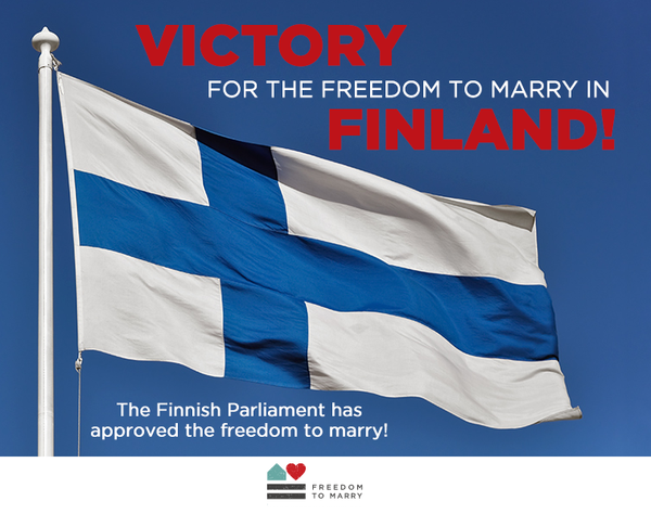 Finska danas slavi bračnu jednakost