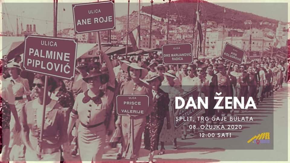 Točno u podne – ne dijelimo cvijeće, slavimo žene