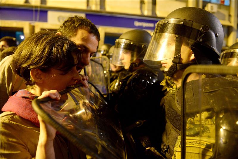 Prosvjedi u Makedoniji: ‘Nema pravde, nema mira’