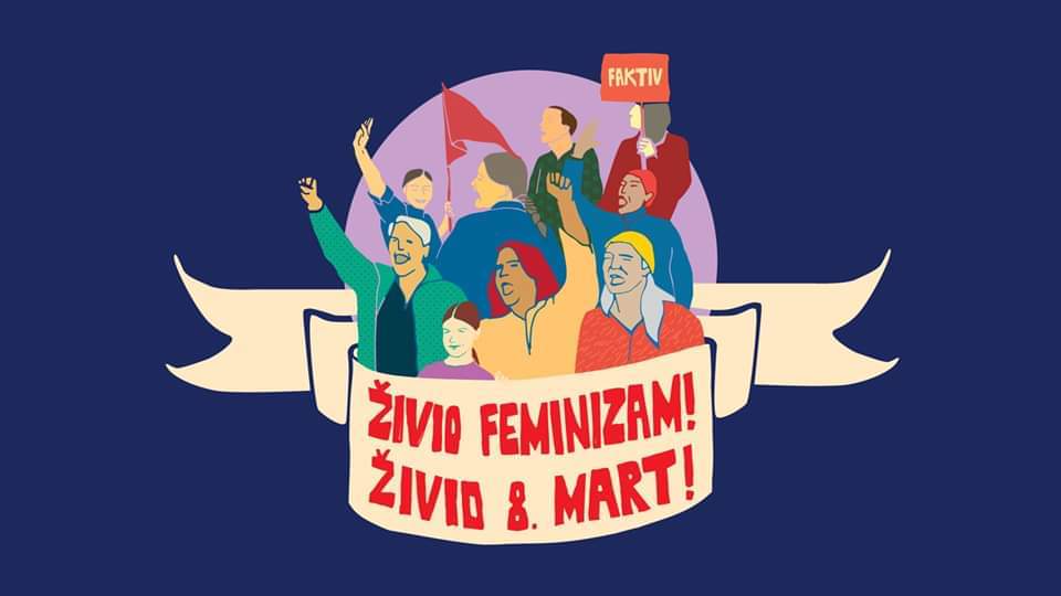 Peti Noćni marš u Zagrebu: Živio feminizam, živio 8. mart!