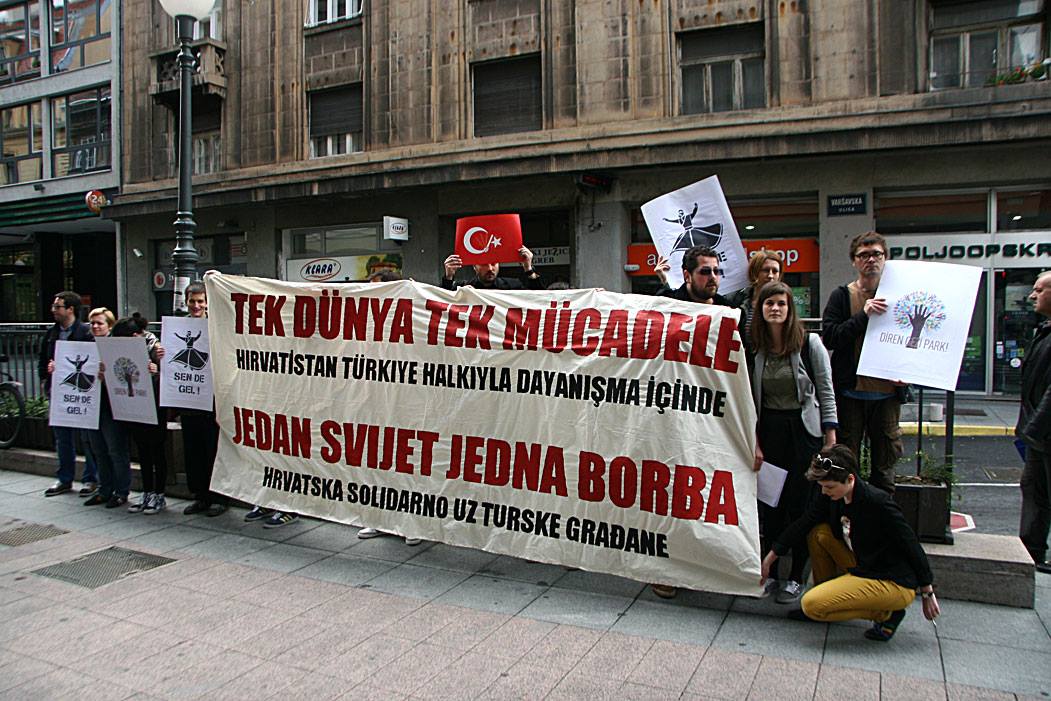 Hrvatska solidarnost uz turske građane i građanke