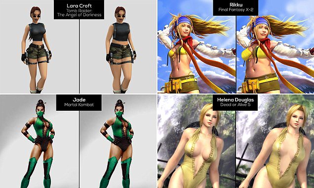 Najpoznatije likinje iz video igrica kao žene iz stvarnosti