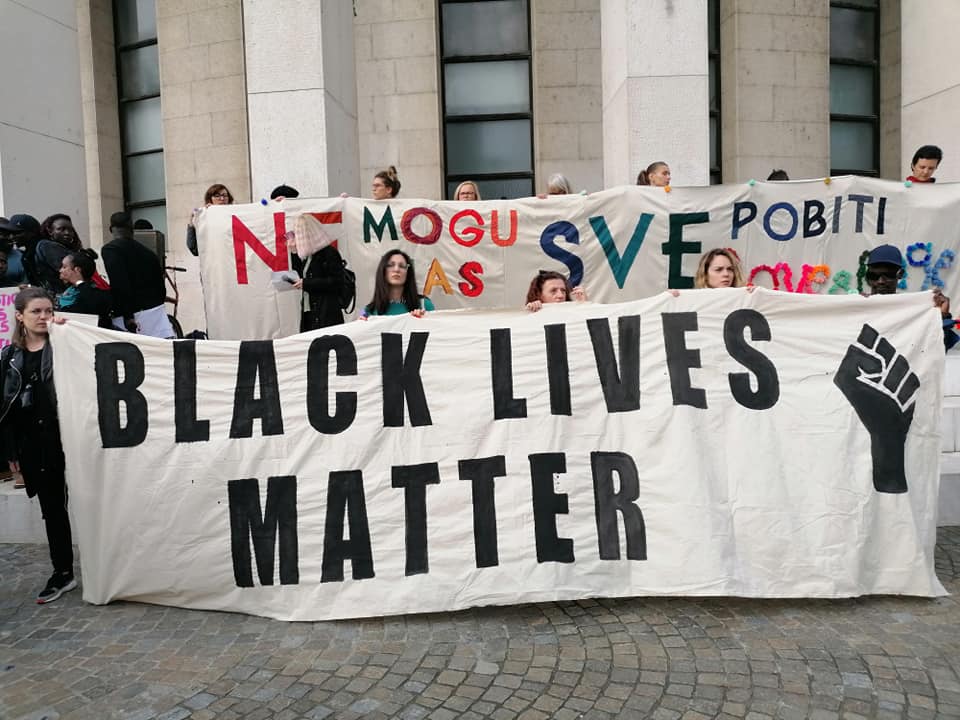 Zagreb uz “Black Lives Matter”: Stop rasizmu i policijskom nasilju