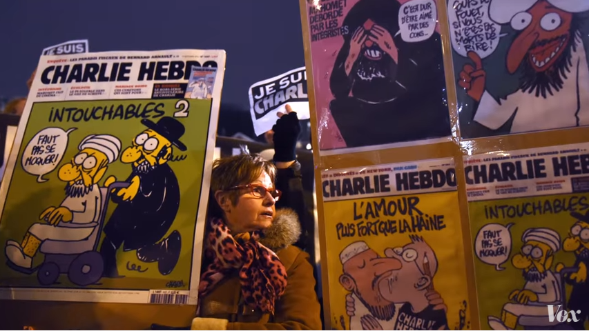 Turskim novinarima dvije godine zatvora zbog prenošenja karikature iz Charlie Hebdoa