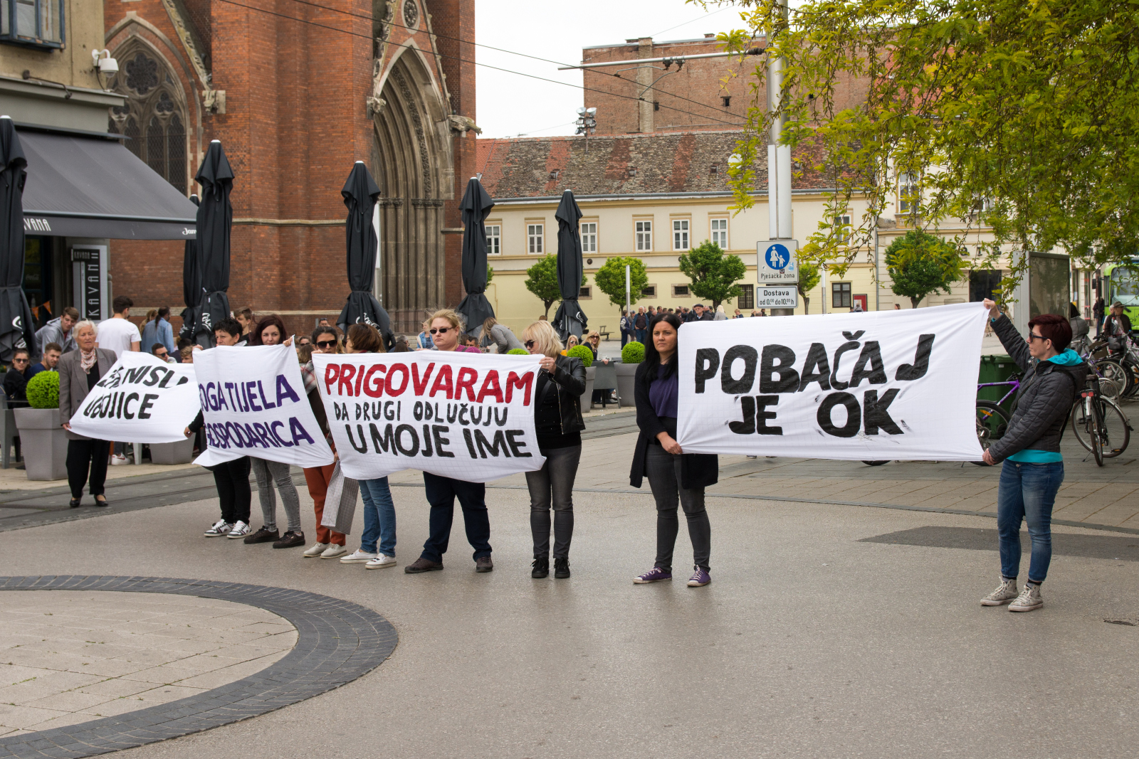 Žene nisu ubojice – grupa žena protiv tzv. Hoda za život u Osijeku
