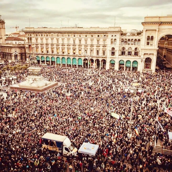 Milano: 200 000 građana/ki prosvjedovalo protiv rasizma