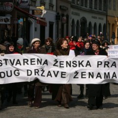 Ženska mreža Hrvatske prosvjednom šetnjom obilježila Dan žena