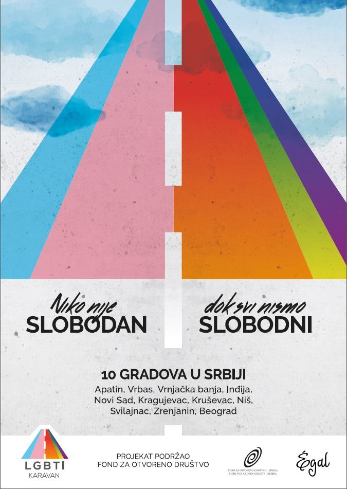 LGBT karavan putuje kroz Srbiju