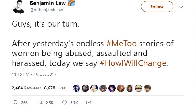 #HowIWillChange muški je odgovor na inicijativu #MeToo