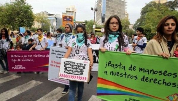 Paragvaj: Tinejdžeri/ce prosvjedovali/e protiv seksualnog nasilja