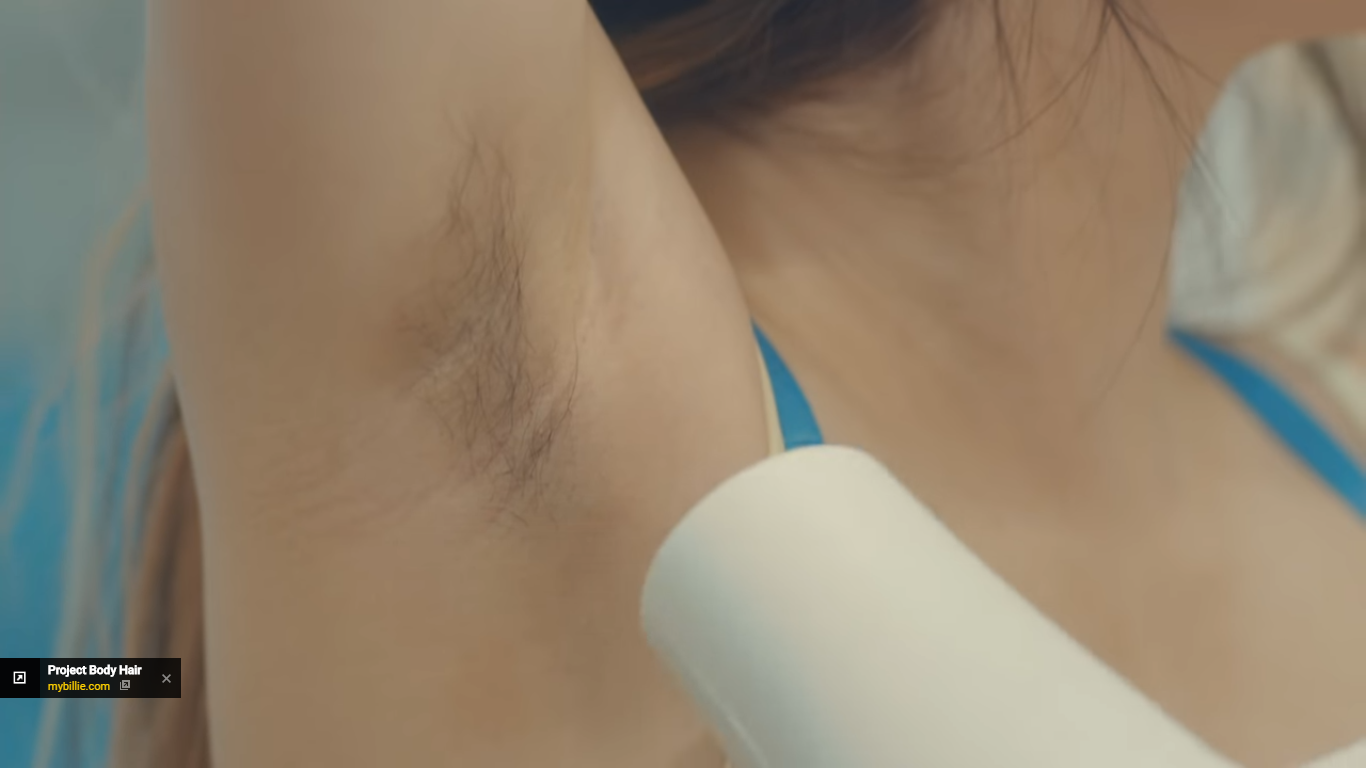 Reklama prikazuje žene koje zaista depiliraju dlake na tijelu