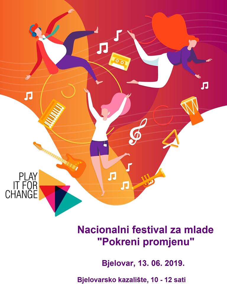Nacionalni festival za mlade ‘Pokreni promjenu’ u Bjelovaru