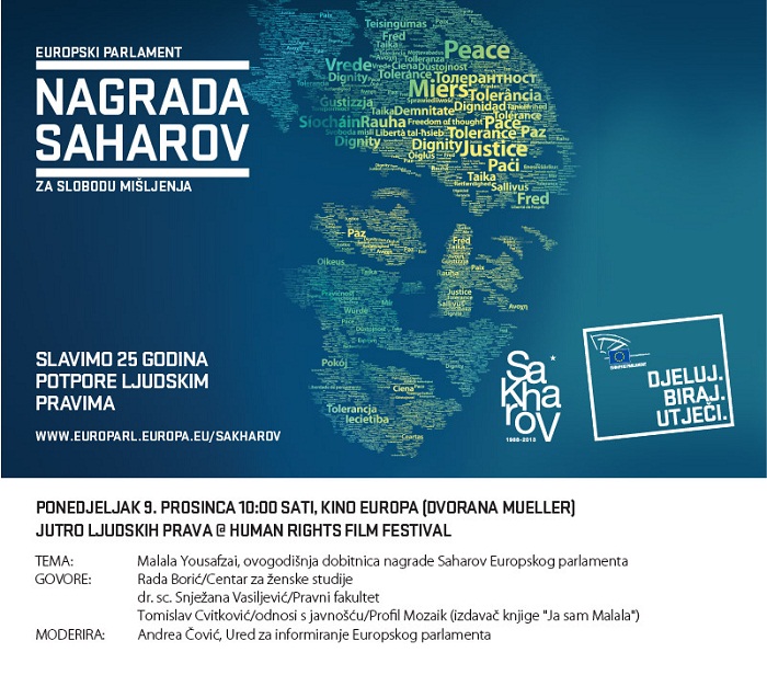 Nagrada Saharov – za slobodu mišljenja
