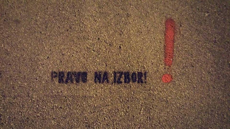 Gerilsko ‘Pravo na izbor’ na ulicama Zagreba zasmetalo udruzi Vigilare