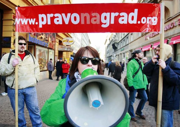 Prosvjed protiv krađe Varšavske