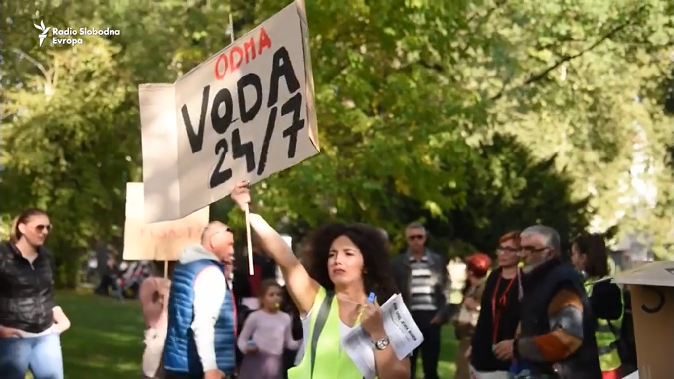 Građani i građanke Sarajeva prosvjedovali zbog redukcija vode!