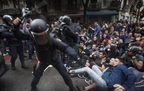 Referendum o neovisnosti Katalonije obilježilo policijsko nasilje