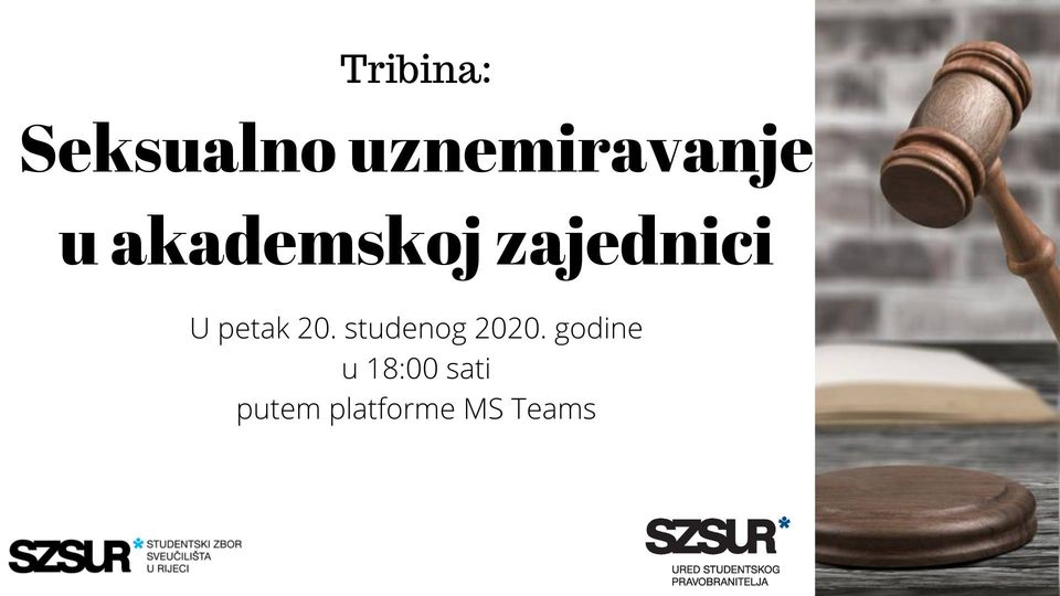 Tribina: Seksualno uznemiravanje u akademskoj zajednici