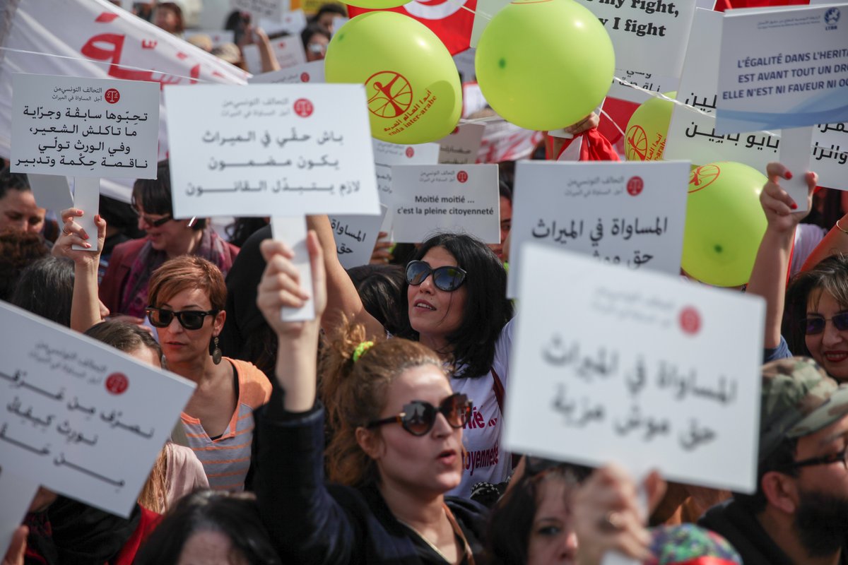 Tunižanke marširale za jednako pravo na nasljedstvo